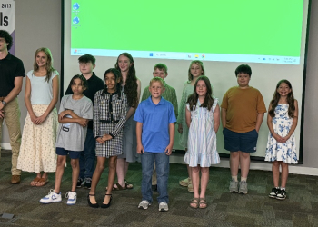 Character Education winners recognized at the Greeneville City Board of Education meeting Monday.