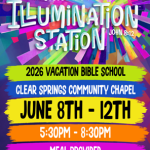 Vacation Bible School At Clear Springs Community Chapel