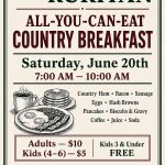 Camp Creek Ruritan Hosts All-You-Can-Eat Monthly Country Breakfast