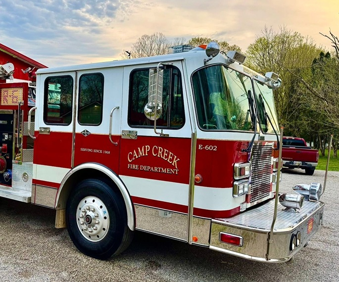Camp Creek Volunteer Fire Department.