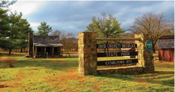 Park Entrance sign (courtesy TN State Parks)