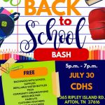 Greene County Schools Back To School Bash