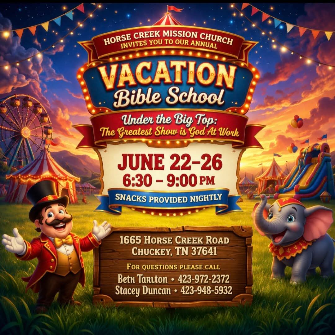 Vacation Bible School At Horse Creek