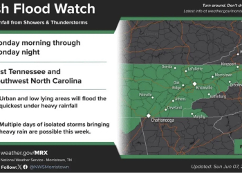 (From the National Weather Service)