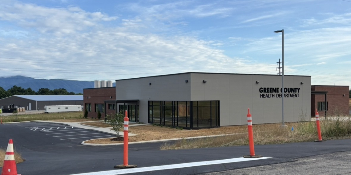 The new Greene County Health Department will open July 20th.