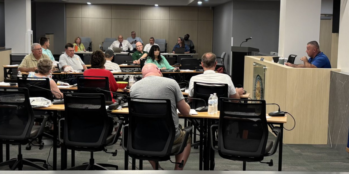 13 County Commissioners attended the budget workshop Tuesday evening.