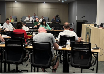 13 County Commissioners attended the budget workshop Tuesday evening.
