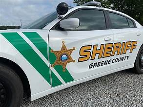 Greene County Sheriff Department vehicle.