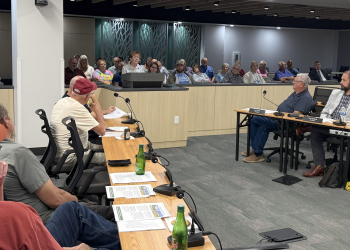 The Greene County Planning Commission heard the concerns of about a dozen citizens surrounding a pulled request from Vulcan Materials to rezone hundreds of acres of land. Over 40 community members attended the meeting.