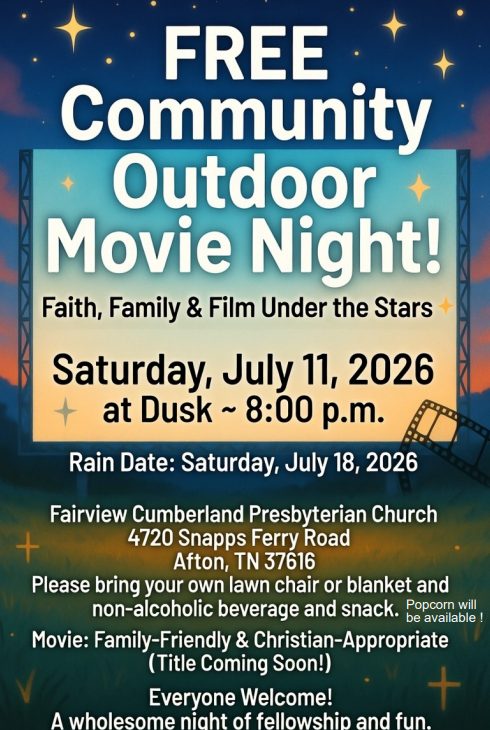 Free Community Outdoor Movie Night