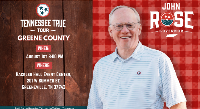 John Rose Visiting During Tennessee True Tour