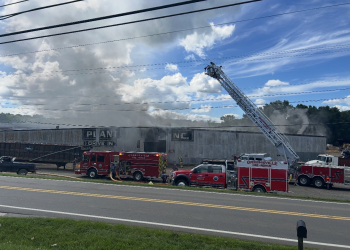The Greeneville Fire Department and other emergency personnel responded to the call.