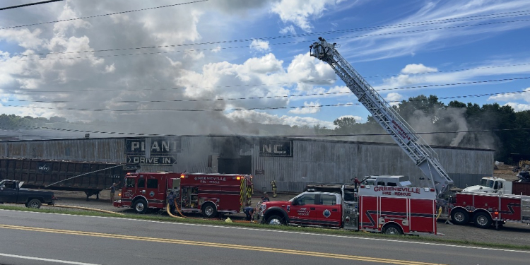 The Greeneville Fire Department and other emergency personnel responded to the call.