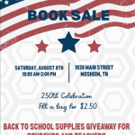 Book Sale In Mosheim