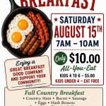 Camp Creek Ruritan Hosts Breakfast