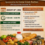 Camp Creek Ruritan Free Food Distribution