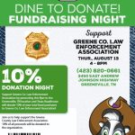Greene County Law Enforcement Association Fundraising Night