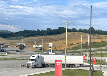 This parcel of land at Exit 23 in Mosheim is being graded for a development known as Mosheim Crossing. The Greene County Budget and Finance Committee recommended loaning the Town of Mosheim up tot $2 million on Wednesday to run an adequate sewer line to the development, and connect to the town's sewer system.