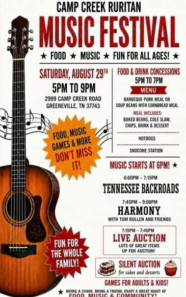 Music Festival At The Camp Creek Ruritan
