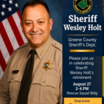 Retirement Celebration For Sheriff Wesley Holt