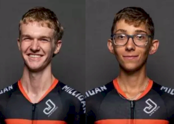 Brayden Rogers (left), Haylan Engdahl (right)  Photos: Milligan University Athletics