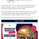 Greene County Partnership Hosts September Membership Breakfast