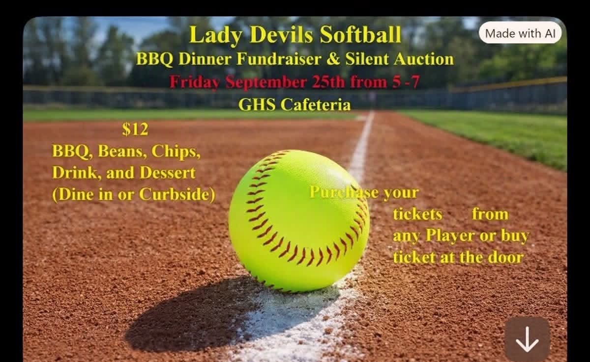 Lady Devils Softball Hosts BBQ Fundraiser And Silent Auction