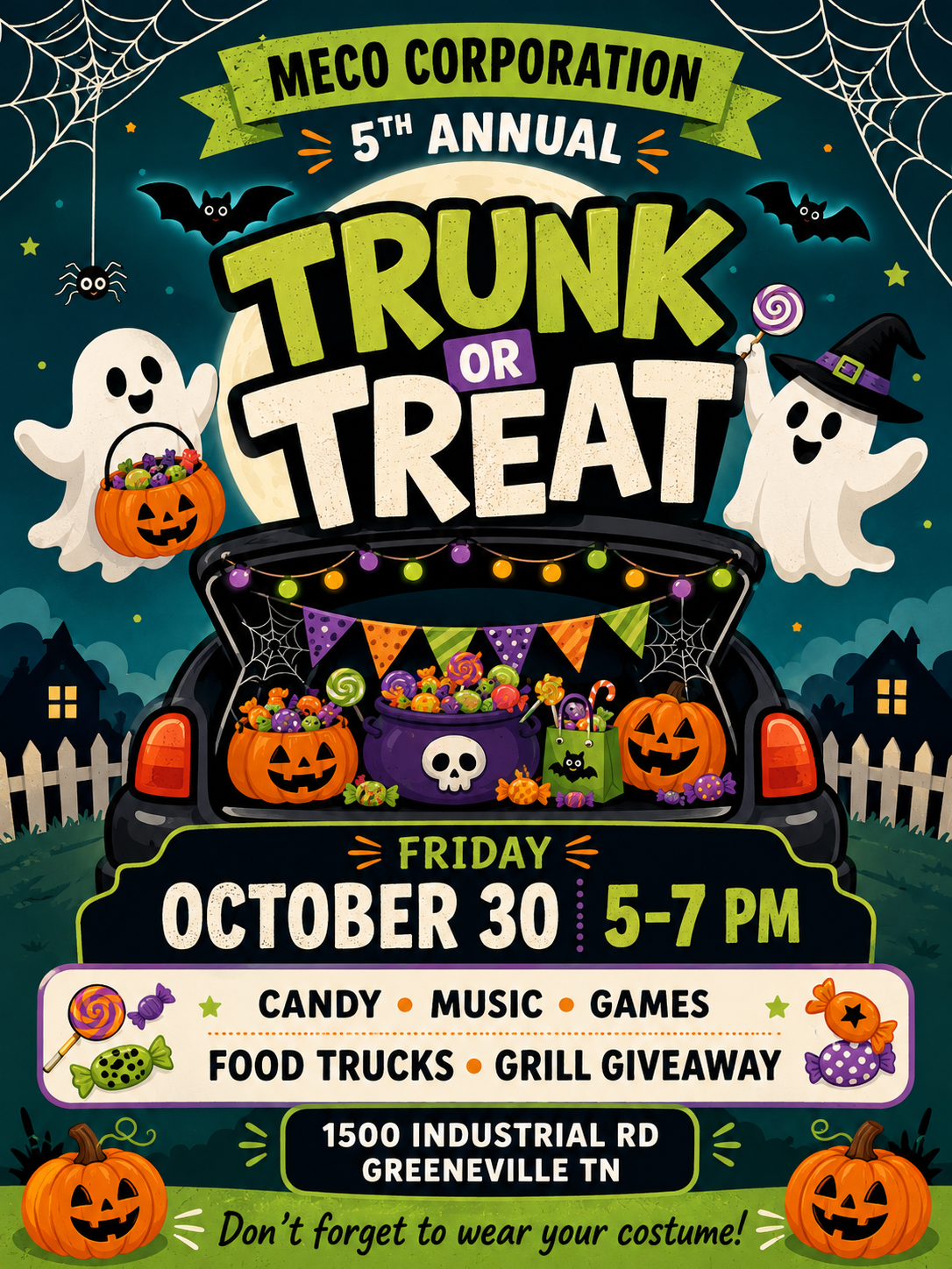 Meco Corporation Annual Trunk-or-Treat