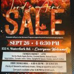 Gethsemane Church Hosts Lord's Acre Sale