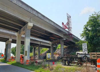 There is now no set completion date for work on the 11E bridge that crosses Snapps Ferry Road. The bridge has been under repair since January.