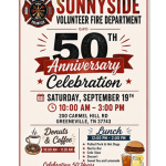 Sunnyside Volunteer Fire Department 50th Anniversary Celebration