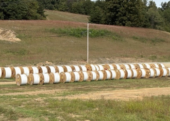 Fiber cable stored at GEA warehouse myGEA.net