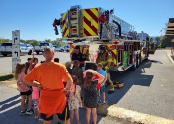 Greeneville firefighters spent time earlier this month teaching fire safety classes at Highland and Hal Henard elementary schools.