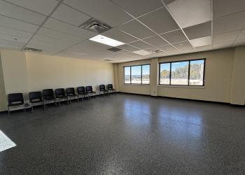 This is the renovated dining room where the Takoma cafeteria was located and where employees and the general public will be able to eat beginning November 9.