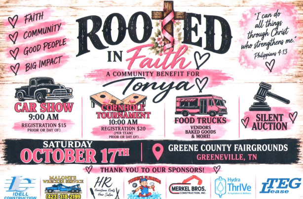 Rooted In Faith Benefit For Tonya
