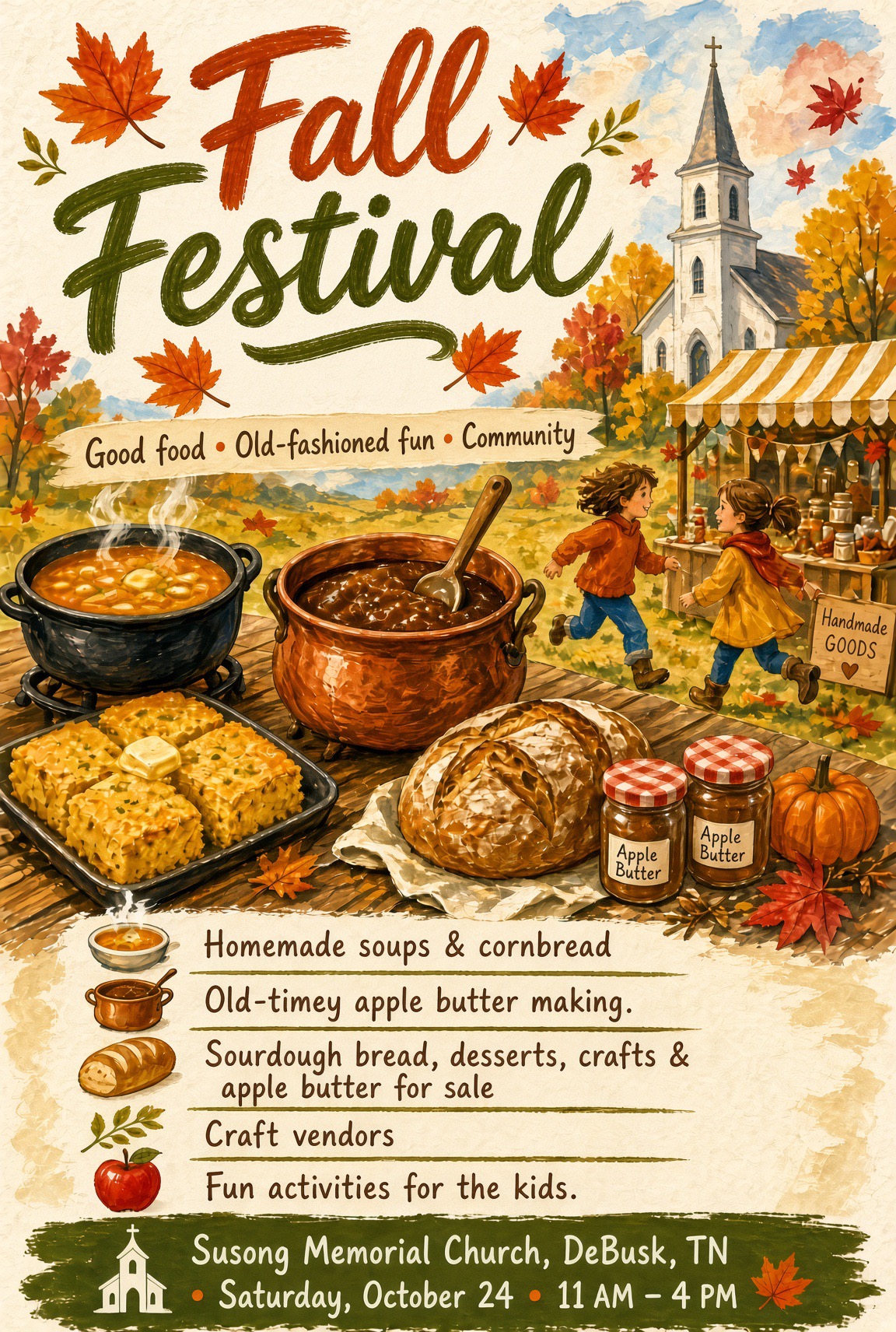 Susong Memorial Church Fall Festival