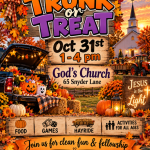 God's Church Trunk-Or-Treat